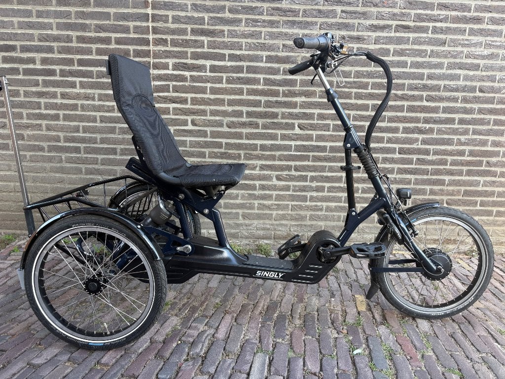 Nijland Single Air elektrisch nieuwstaat, Ophalen of Verzenden, Zo goed als nieuw, Schijfrem, Nijland