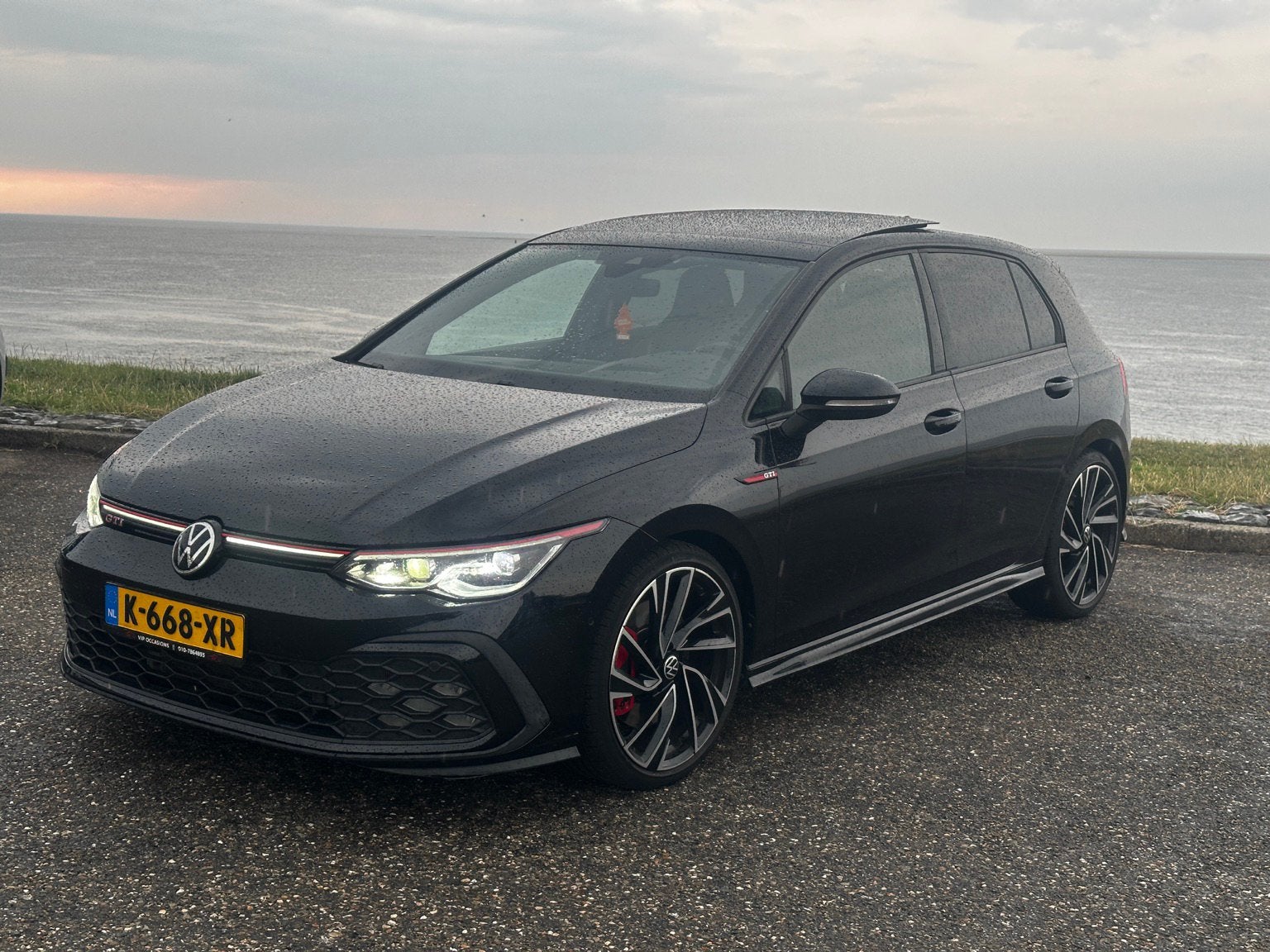 Volkswagen Golf 8 GTI 2.0 TSI DSG 245 PK | Pano, IQ, HK, etc, 730 kg, 1363 kg, 4 cilinders, 1984 cc