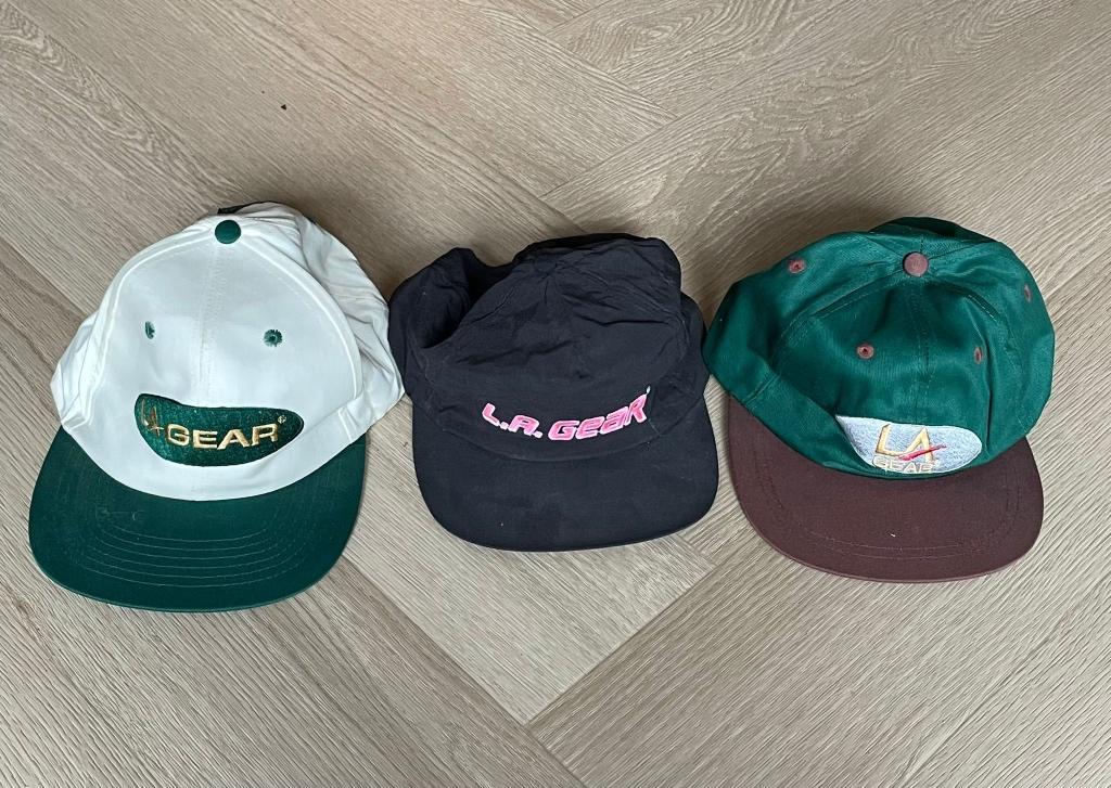 caps / petten 3 x LA Gear, Ophalen, Gebruikt