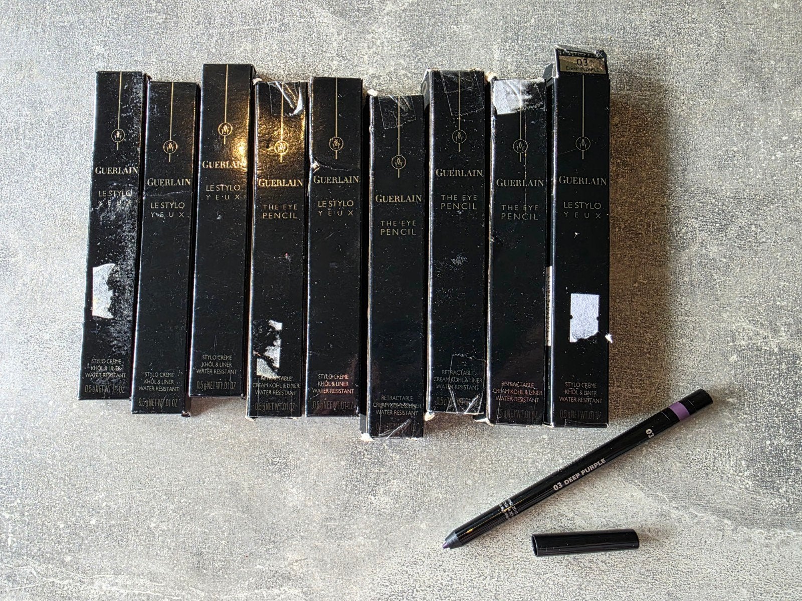Guerlain Le Stylo Yeux oogpotlood | 03 Deep Purple NIEUW, Ogen, Paars, Nieuw, Ophalen of Verzenden