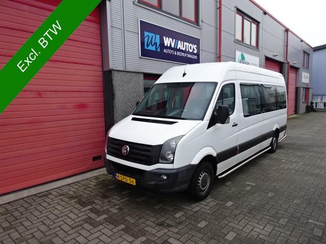 Volkswagen Crafter 35 2.0 TDI L3H2 BM 9 pers maxi rolstoelli, 13 km/l, Euro 5, Gebruikt, 2000 kg