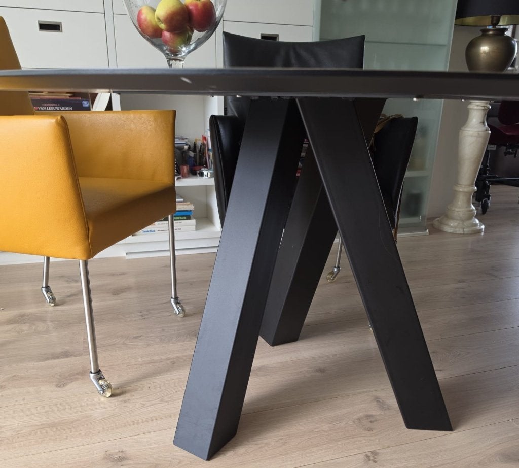 Eettafel, Huis en Inrichting, Tafels | Eettafels, Rond, Nieuw, Ophalen of Verzenden, Vijf personen of meer