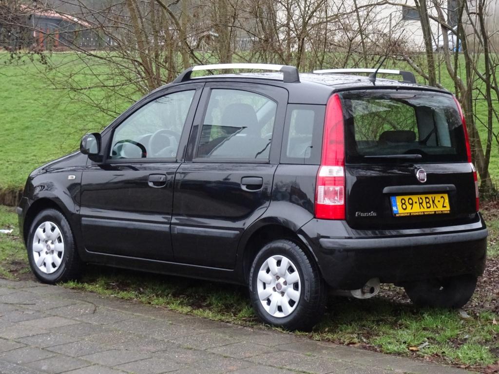 Fiat Panda 1.2 Edizione Cool met Radio en Airco (bj 2011), Euro 5, Gebruikt, 1242 cc, Zwart