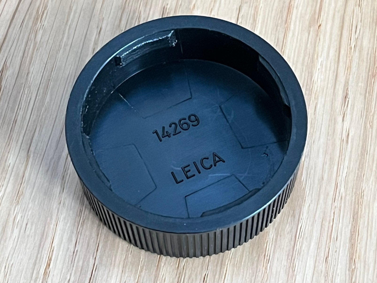 Leica M mount 14269 lensdop achter, Audio, Tv en Foto, Fotografie | Lenzen en Objectieven, Ophalen, Gebruikt, Leica, Leica M-mount