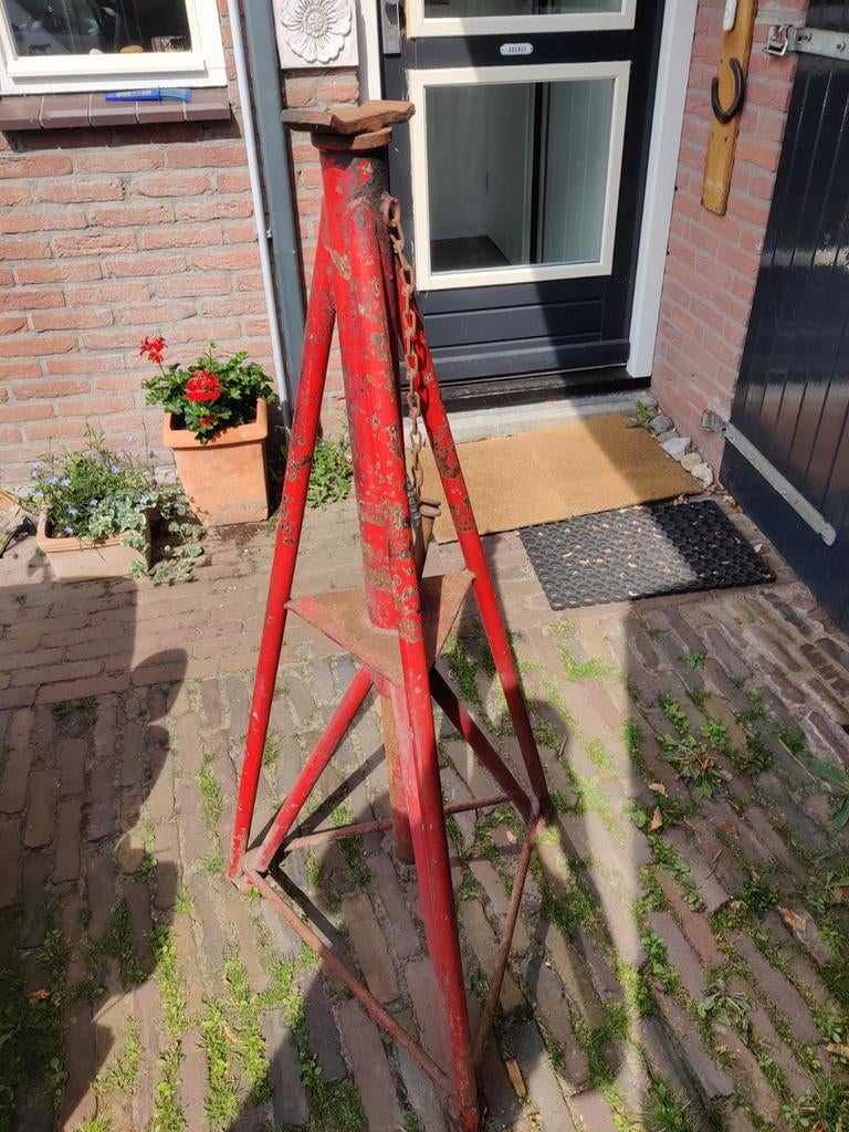2x Assteunen hoge, Ophalen of Verzenden