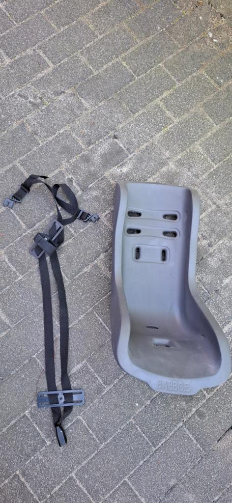 Babboe bakfiets peuterstoel/ peuterschaal, Ophalen, Gebruikt, 9 t/m 36 kg, Voorzitje