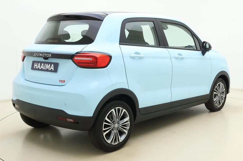 Leapmotor T03 Design 37.3 kWh Nieuwe auto | Snel leverbaar!, Auto's, Leapmotor, Stof, Blauw, Nieuw, 1150 kg