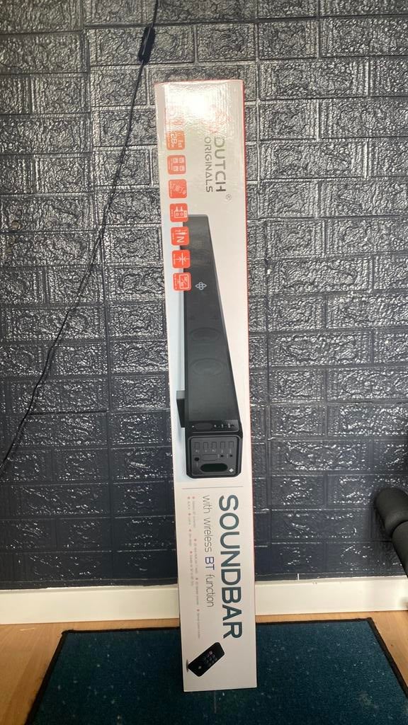 Dutch Originals Soundbar BT V4.2 met Bluetooth, Ophalen of Verzenden, Nieuw