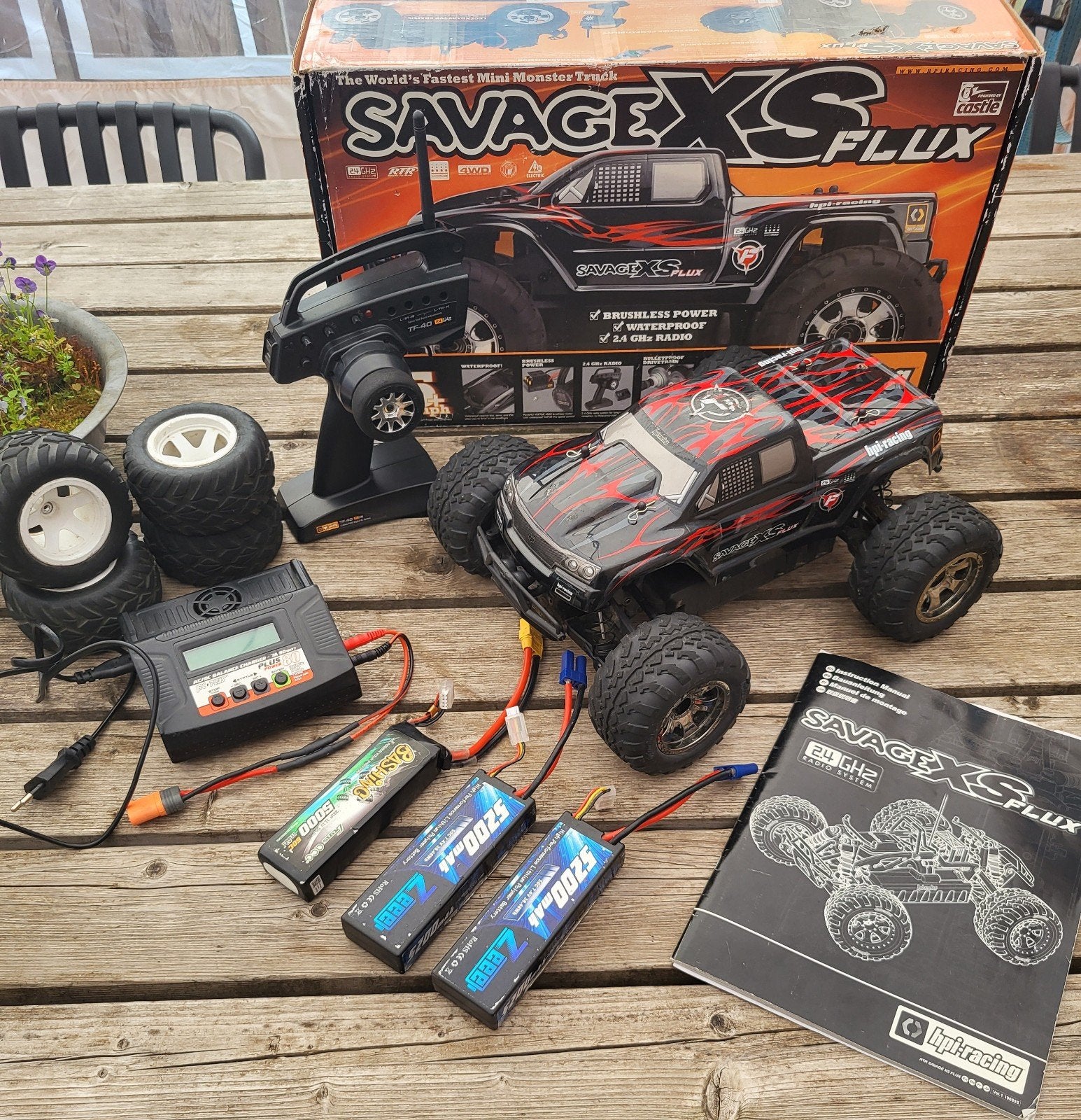 Hpi savage xs flux, Hobby en Vrije tijd, Modelbouw | Radiografisch | Auto's, Ophalen of Verzenden, Elektro, Auto offroad, RTR (Ready to Run)