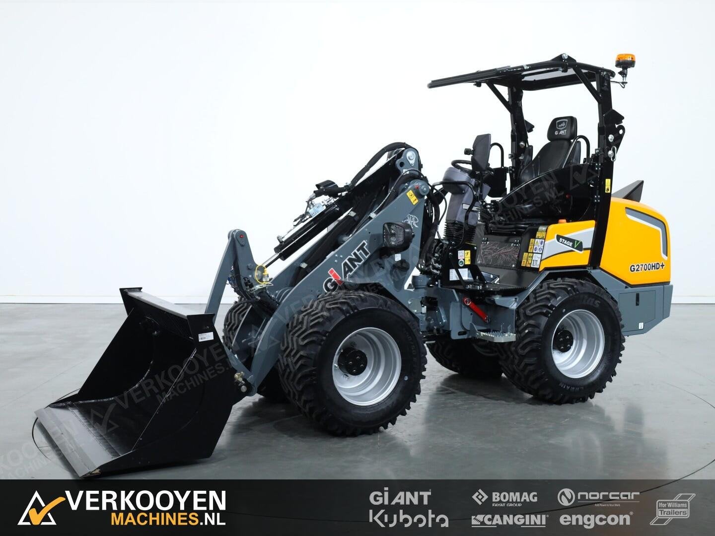 2026 Giant G2700 HD+ VK10871 Full options, Wiellader of Shovel