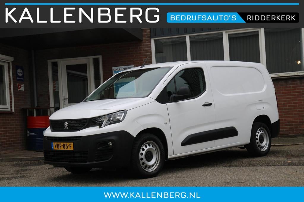 Peugeot Partner 1.6 BlueHDI Premium Long L2 / Trekhaak / Nav, Voorwielaandrijving, Gebruikt, 4 cilinders, Origineel Nederlands