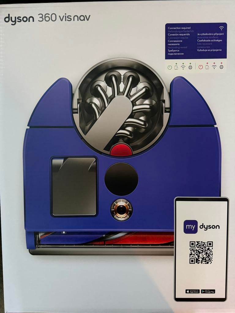 Dyson 360 Vis Nav robotstofzuiger, Witgoed en Apparatuur, Stofzuigers, Ophalen, Nieuw, Robotstofzuiger