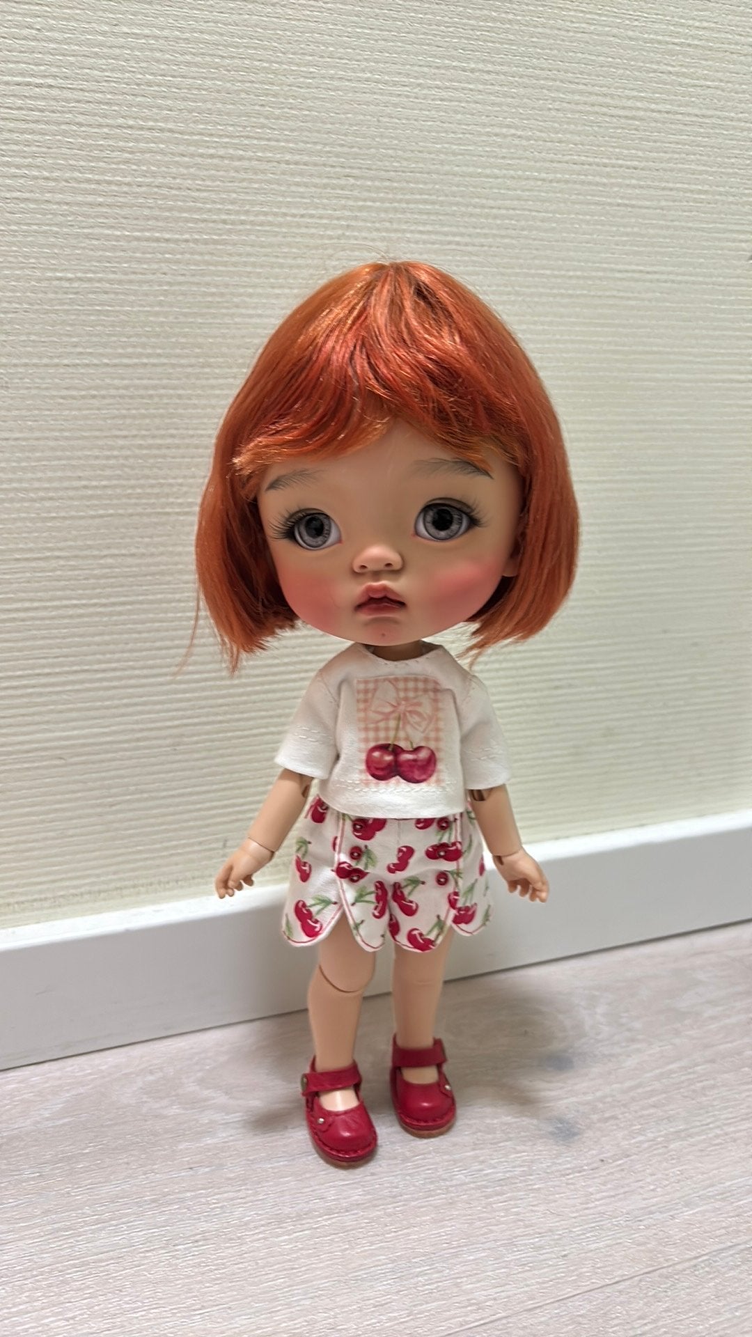 Blythe pruik mohair, Ophalen of Verzenden, Zo goed als nieuw, Overige typen