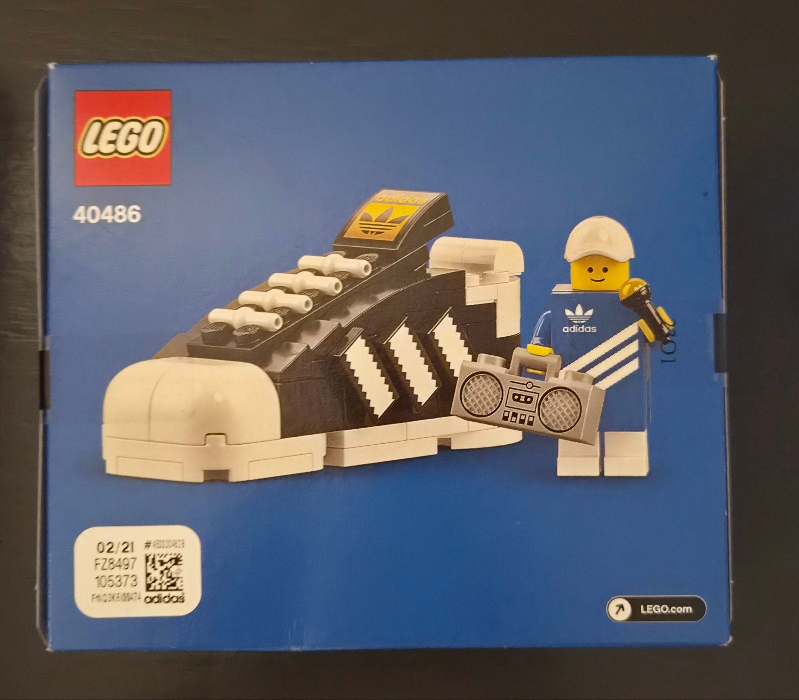 LEGO 40486 Adidas Originals Superstar - Nieuw in doos, Kinderen en Baby's, Overige thema's, Lego, Nieuw, Inclusief minifiguren