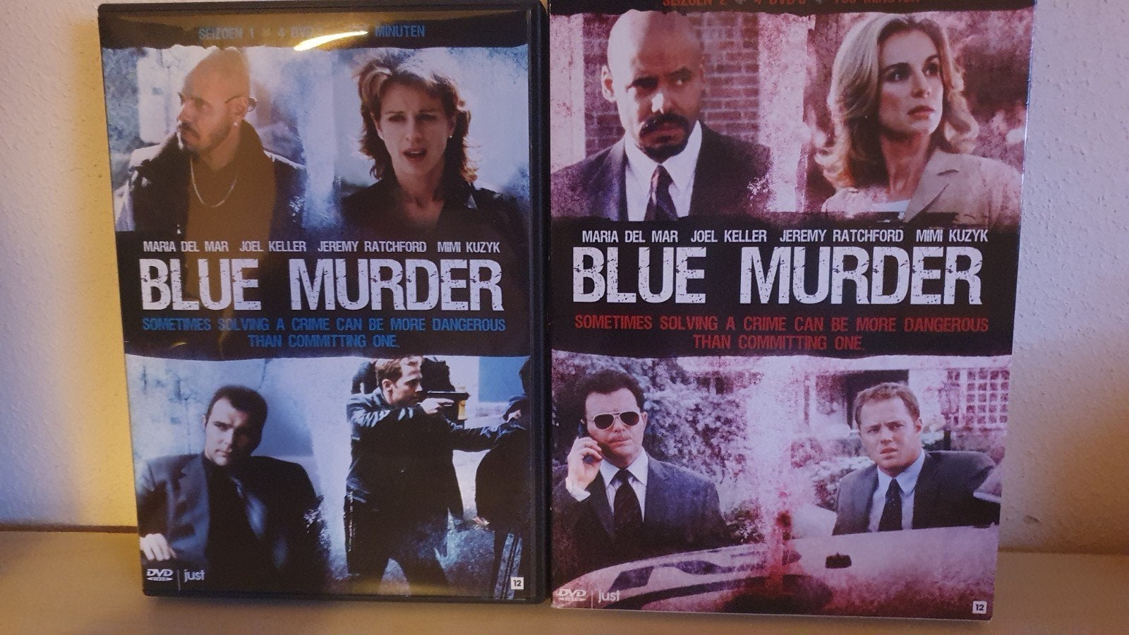 Blue Murder DVD - Seizoen 1 & 2 (2-delige set), Nederlands, Actiethriller, Ophalen of Verzenden, Vanaf 12 jaar