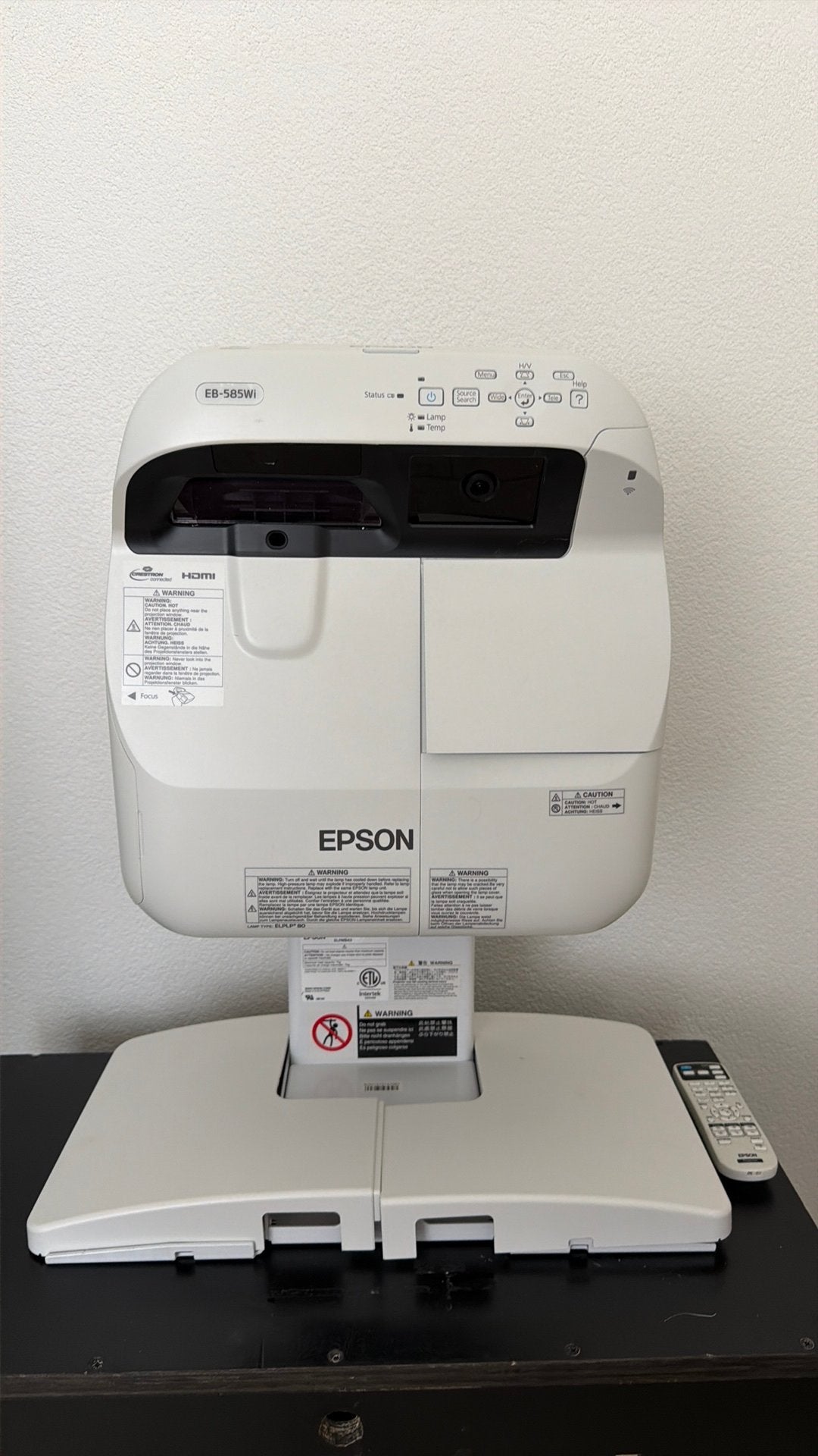 Epson beamer eventueel met scherm, Ophalen, Epson, Zo goed als nieuw, LCD