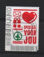 ‹(•¿•)› nl m0380 spar [ hoek rechts! ], Postzegels en Munten, Verzenden, Na 1940, Gestempeld