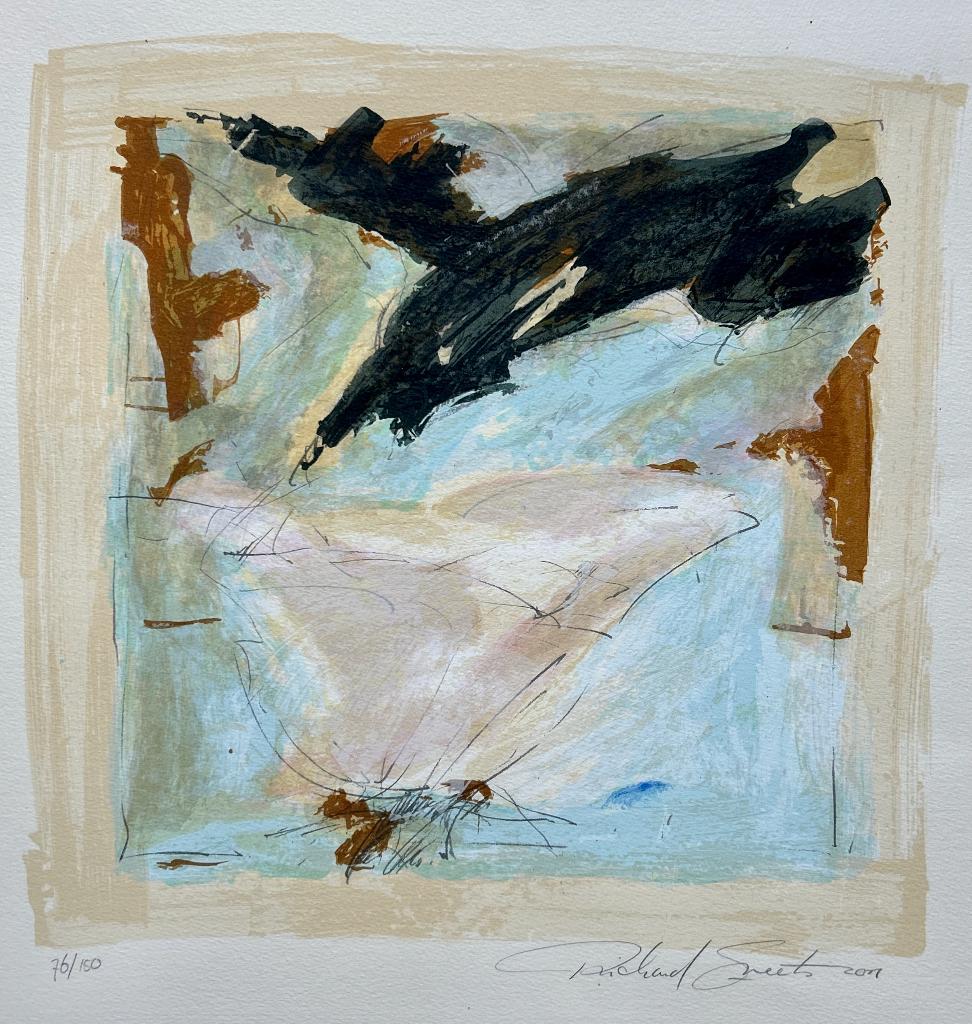 Zeefdruk Richard Smeets  ZOMEROPRUIMING, Antiek en Kunst, Kunst | Litho's en Zeefdrukken, Verzenden