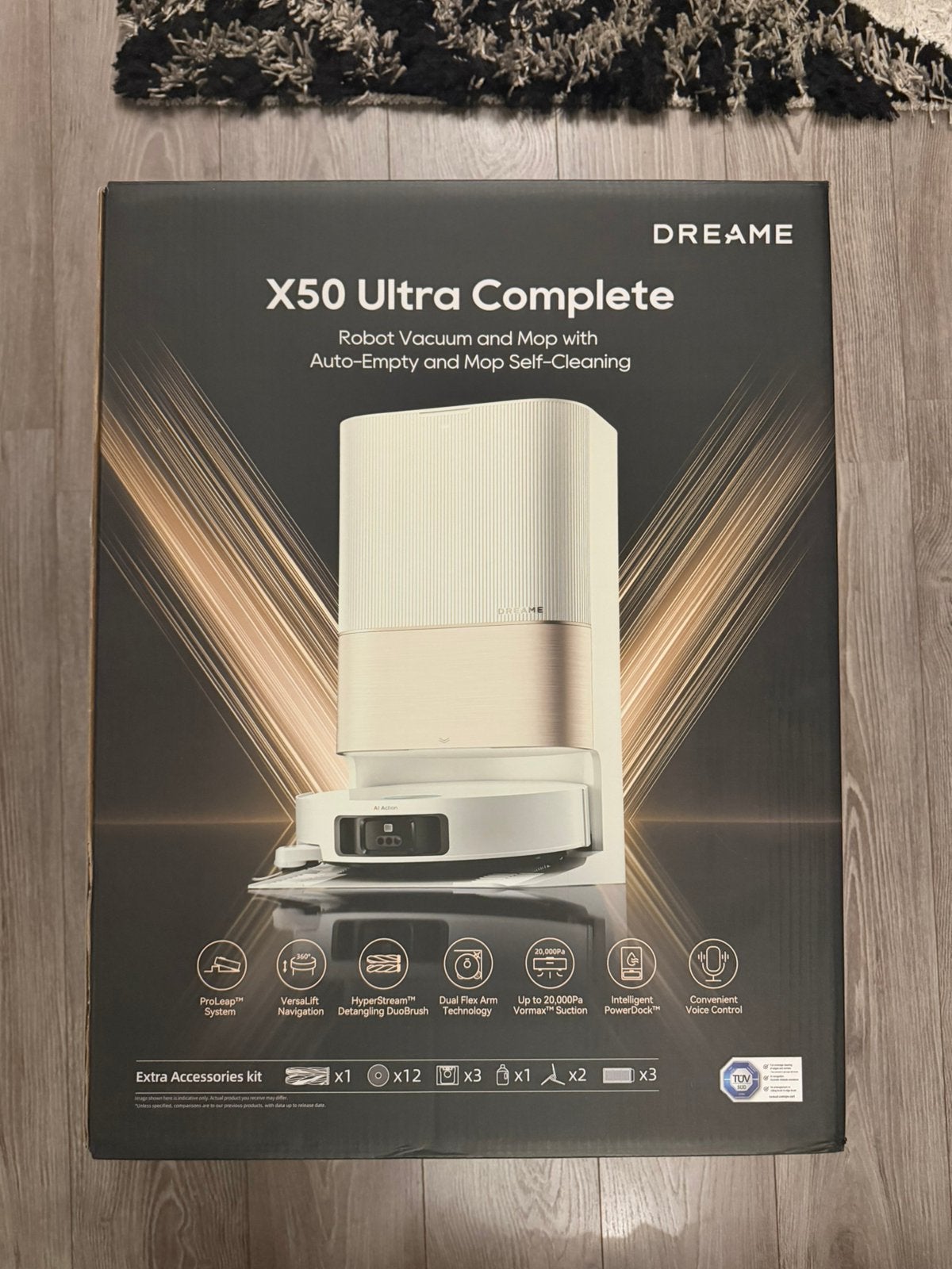 Dreame X50 Ultra Complete Robotstofzuiger, Witgoed en Apparatuur, Stofzuigers, Stille werking, Nieuw, Ophalen of Verzenden, Robotstofzuiger