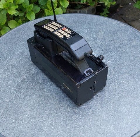 PTT - Telecom MOTOROLA vintage draagbare telefoon, Verzamelen, Elektronische Apparatuur, Ophalen of Verzenden, Overige typen
