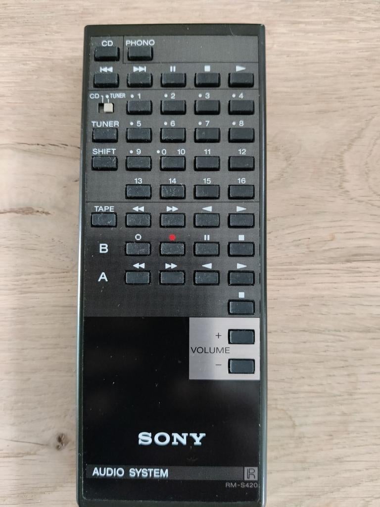 Sony RM-S420 Afstandsbediening voor Audio Systeem, Ophalen of Verzenden, Zo goed als nieuw, Origineel