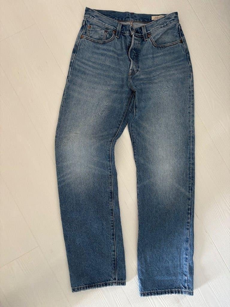 Levi 501 90’s, Blauw, Ophalen of Verzenden, Zo goed als nieuw, W27 (confectie 34) of kleiner