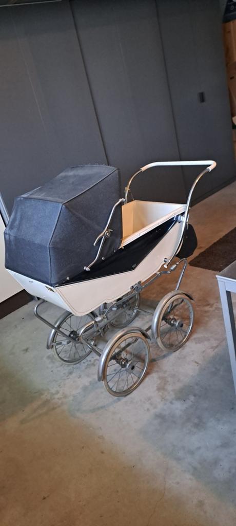 Topstuk, kinderwagen begin jaren zestig. Compleet!, Gebruikt, Ophalen of Verzenden, Met reiswieg, Kinderwagen