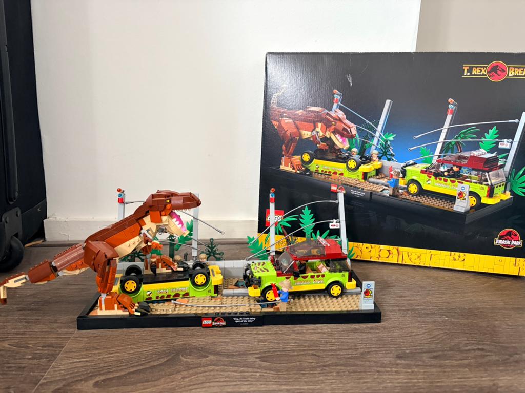 Lego Jurassic Park T. Rex Breakout 76956, Gebruikt, Jurassic World, Lego, Ophalen of Verzenden