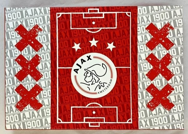 Ajax Puzzel 1000 stukjes Voetbalveld Fanartikel Amsterdam, Hobby en Vrije tijd, Verzenden, 500 t/m 1500 stukjes, Zo goed als nieuw