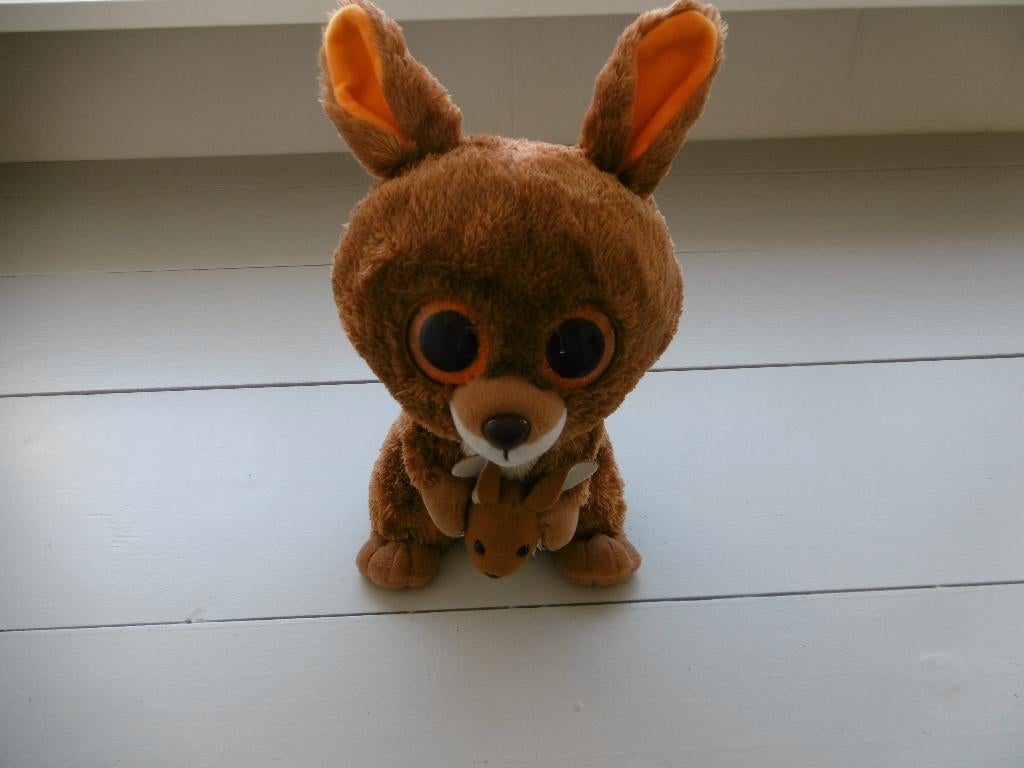 TY BEANIE BOO'S KIPPER KANGAROO 25CM, Ophalen of Verzenden, Zo goed als nieuw, Overige typen
