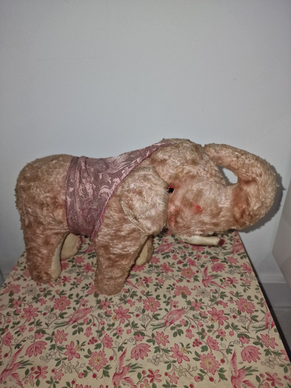 Oude/Antieke Roze Olifant, Ophalen of Verzenden