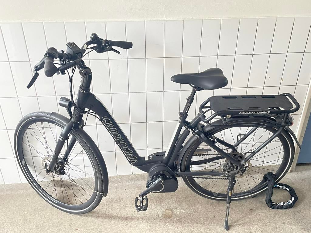 cannondale e-bike, Fietsen en Brommers, Elektrische fietsen, Gebruikt, Overige merken, 30 tot 50 km per accu, Ophalen