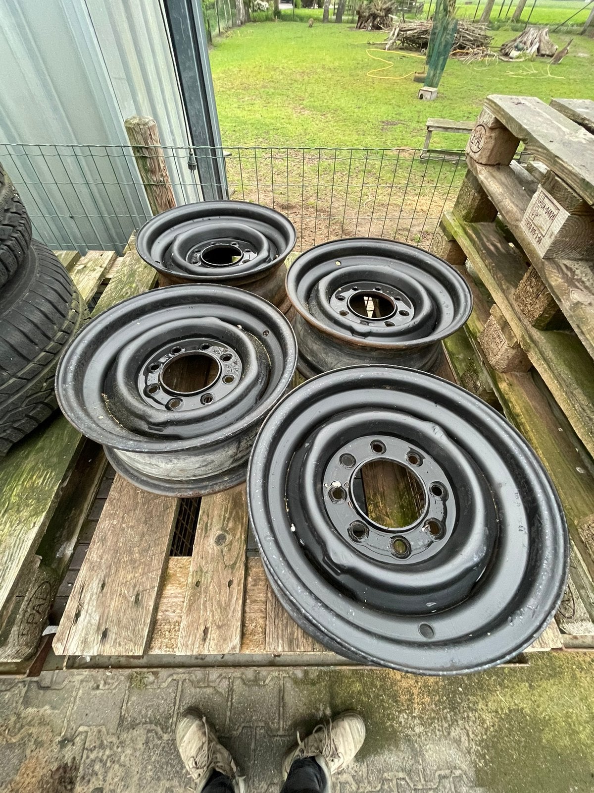 8X165.1 8 gaats velgen Chevrolet C20 K30 Suburban dodge w200, Ophalen, Zomerbanden