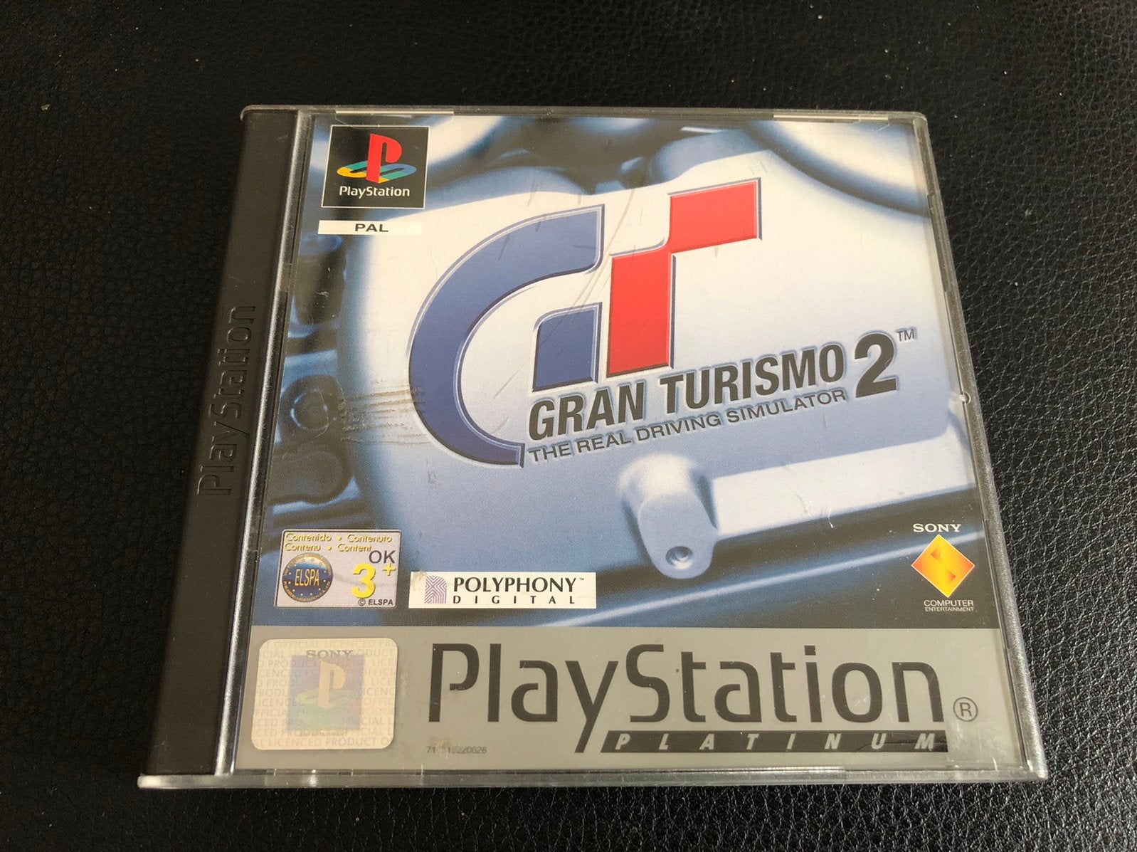 PS1, Gran Turismo 2 Platinum, Spelcomputers en Games, Racen en Vliegen, 2 spelers, Ophalen of Verzenden, Zo goed als nieuw