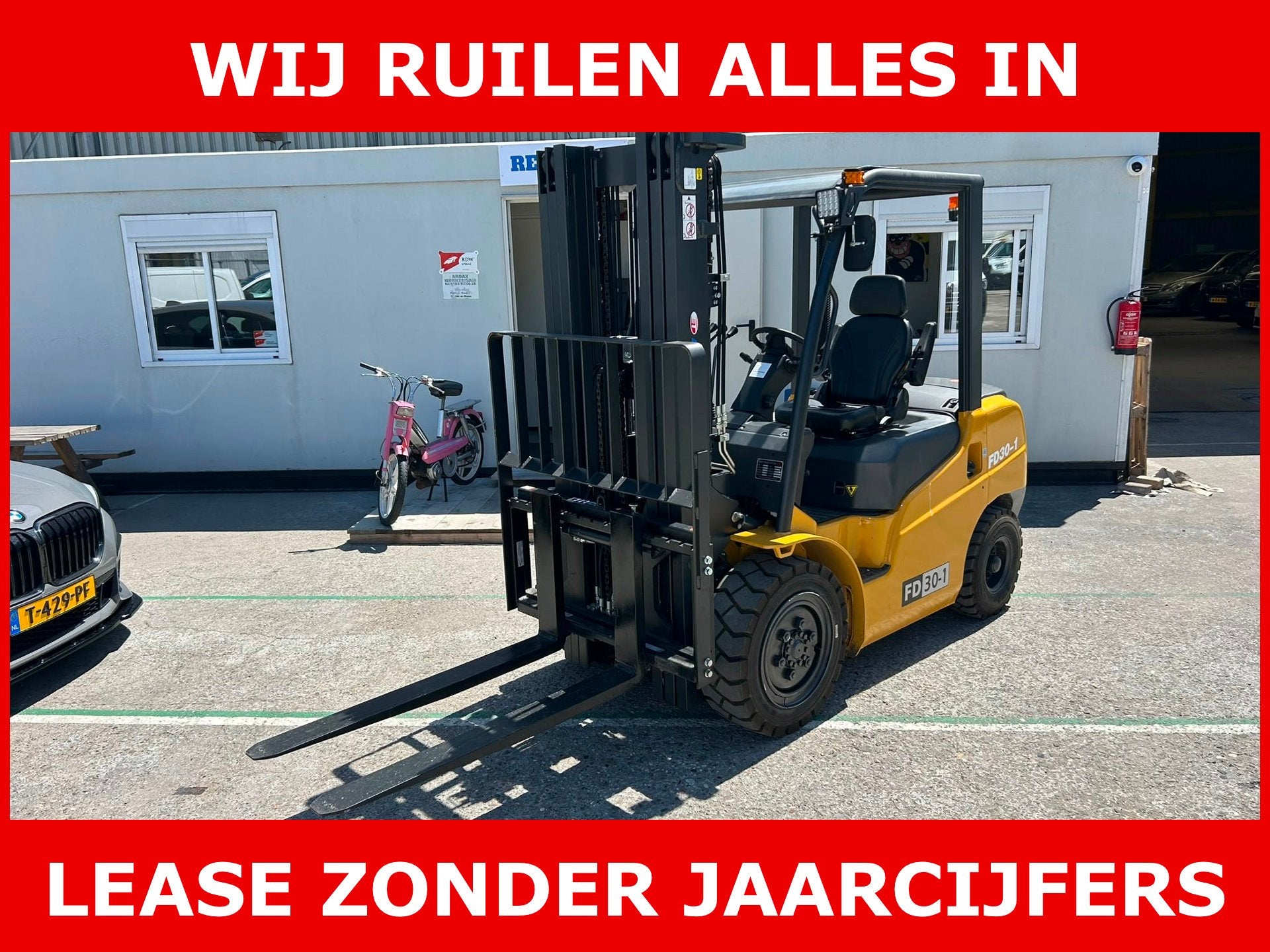 Eurotrac Fd30 Heftruck finalease pm 399, Auto's, Overige Auto's, Automaat, Gebruikt, Overige carrosserieën, Overige brandstoffen