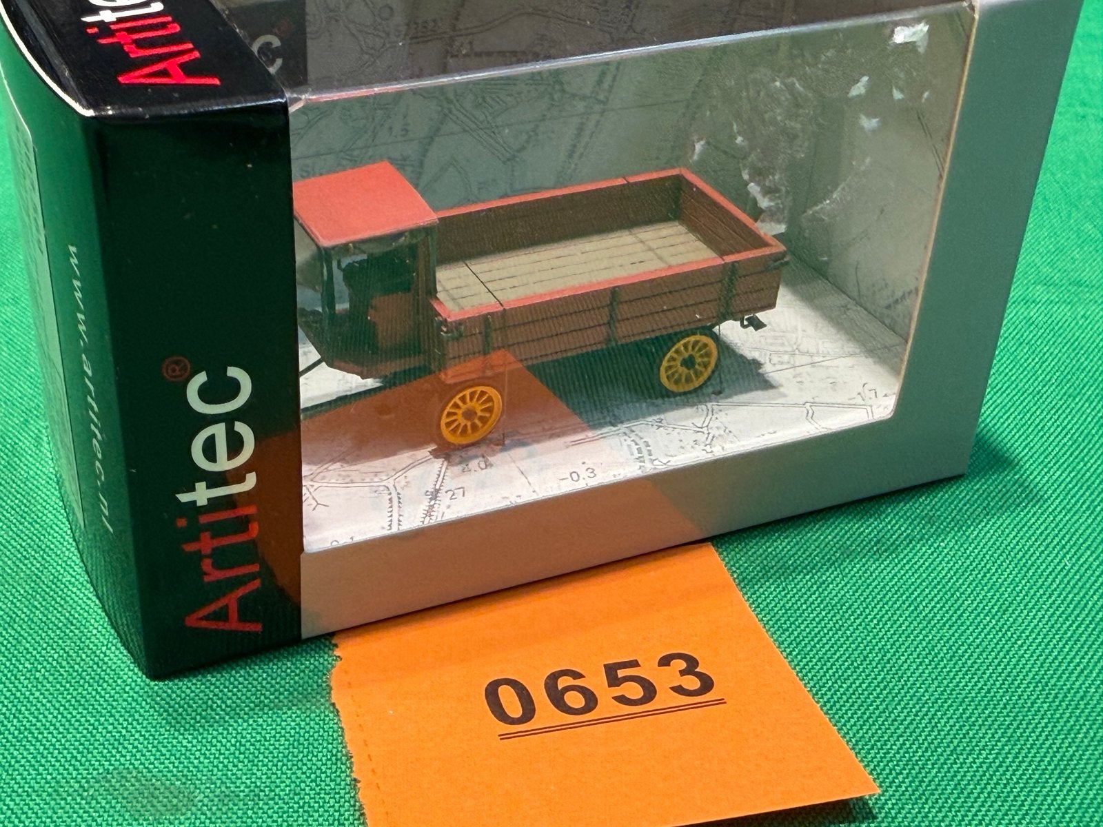 653- Artitec 387.569 Aanhanger met remmershuis - Schaal 1:87, Hobby en Vrije tijd, Ophalen of Verzenden, Nieuw, Overige typen