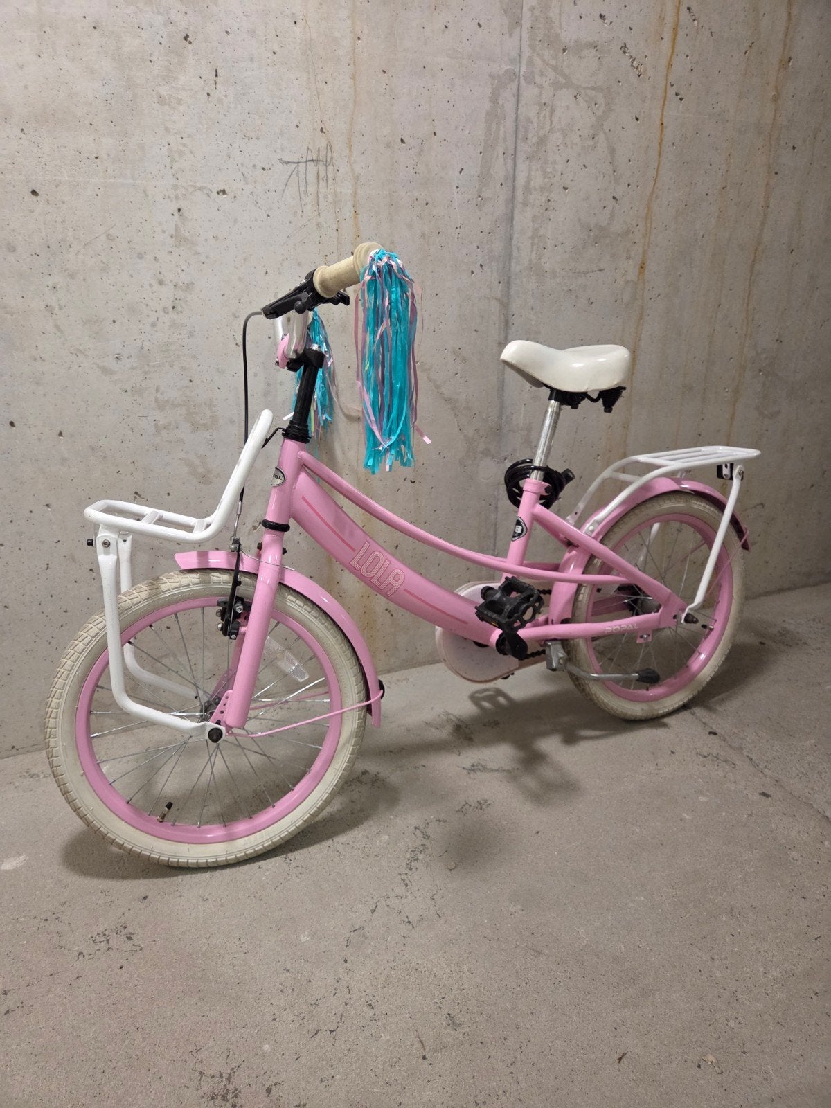 Popal Lola meisjesfiets, Ophalen of Verzenden, Gebruikt, 18 inch, Handrem