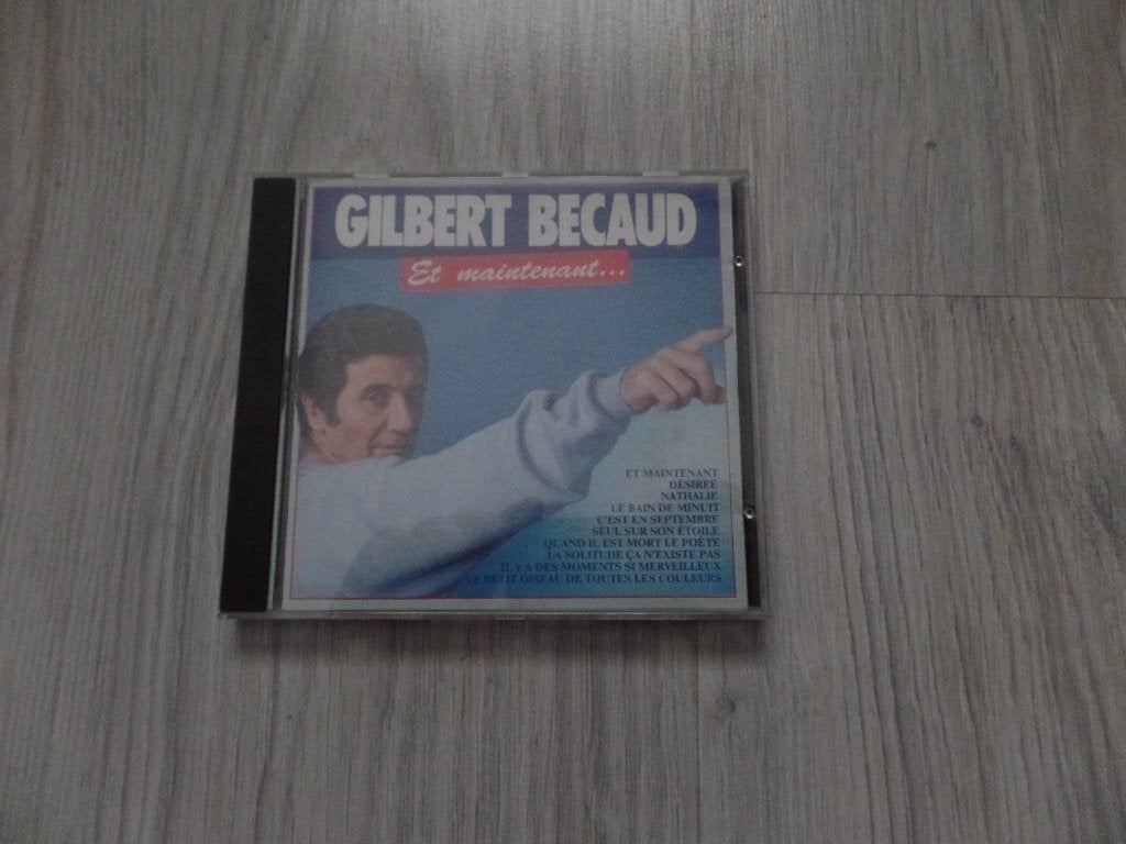 Gilbert Becaud - Et Maintenant... cd, Cd's en Dvd's, Ophalen of Verzenden, Gebruikt, Album, Inclusief doosje