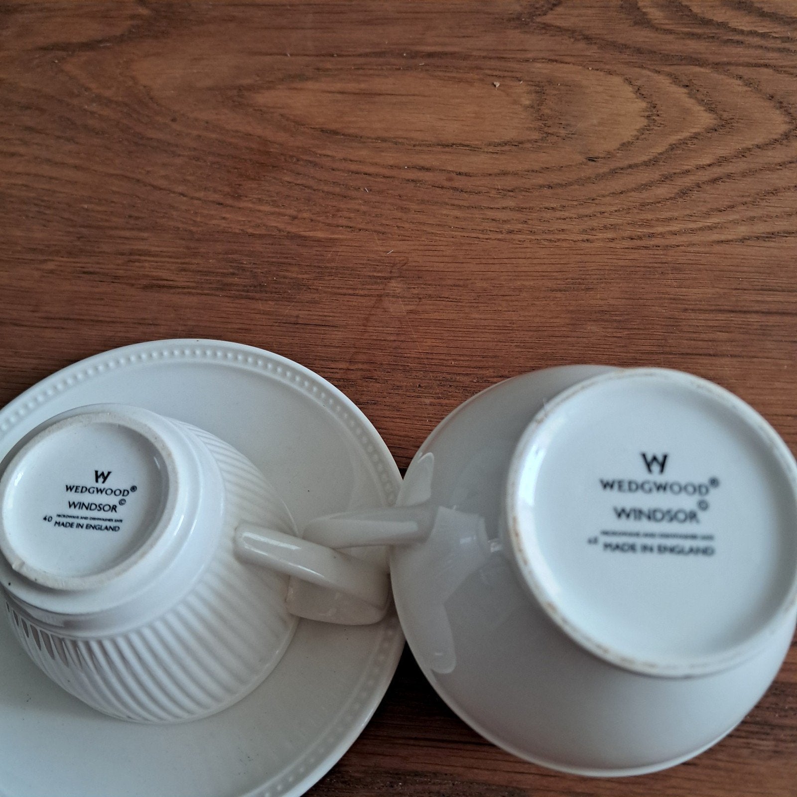 Wedgwood Windsor theepot en kop-en-schotel set, Huis en Inrichting, Ophalen, Zo goed als nieuw, Kop(pen) en/of Schotel(s), Wedgwood