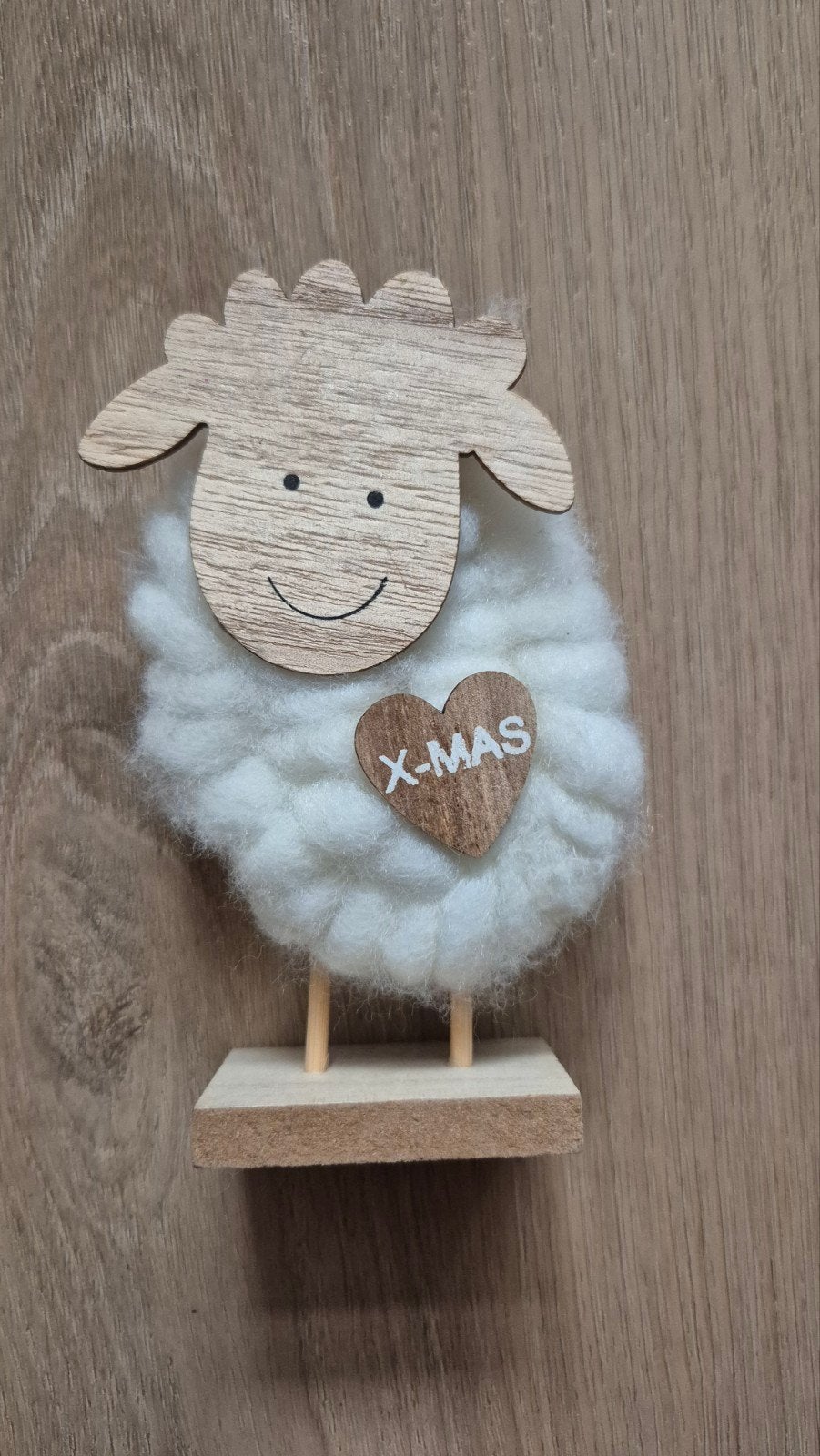 Kerstschaapje - Intratuin, Ophalen of Verzenden, Zo goed als nieuw