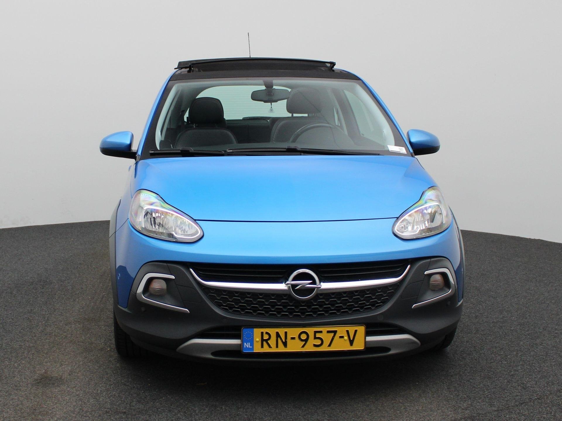 Opel ADAM 1.0 Turbo Rocks | Elektrisch Vouwdak | Stoelverwar, Auto's, Voorwielaandrijving, 12 maanden, ADAM, 1041 kg