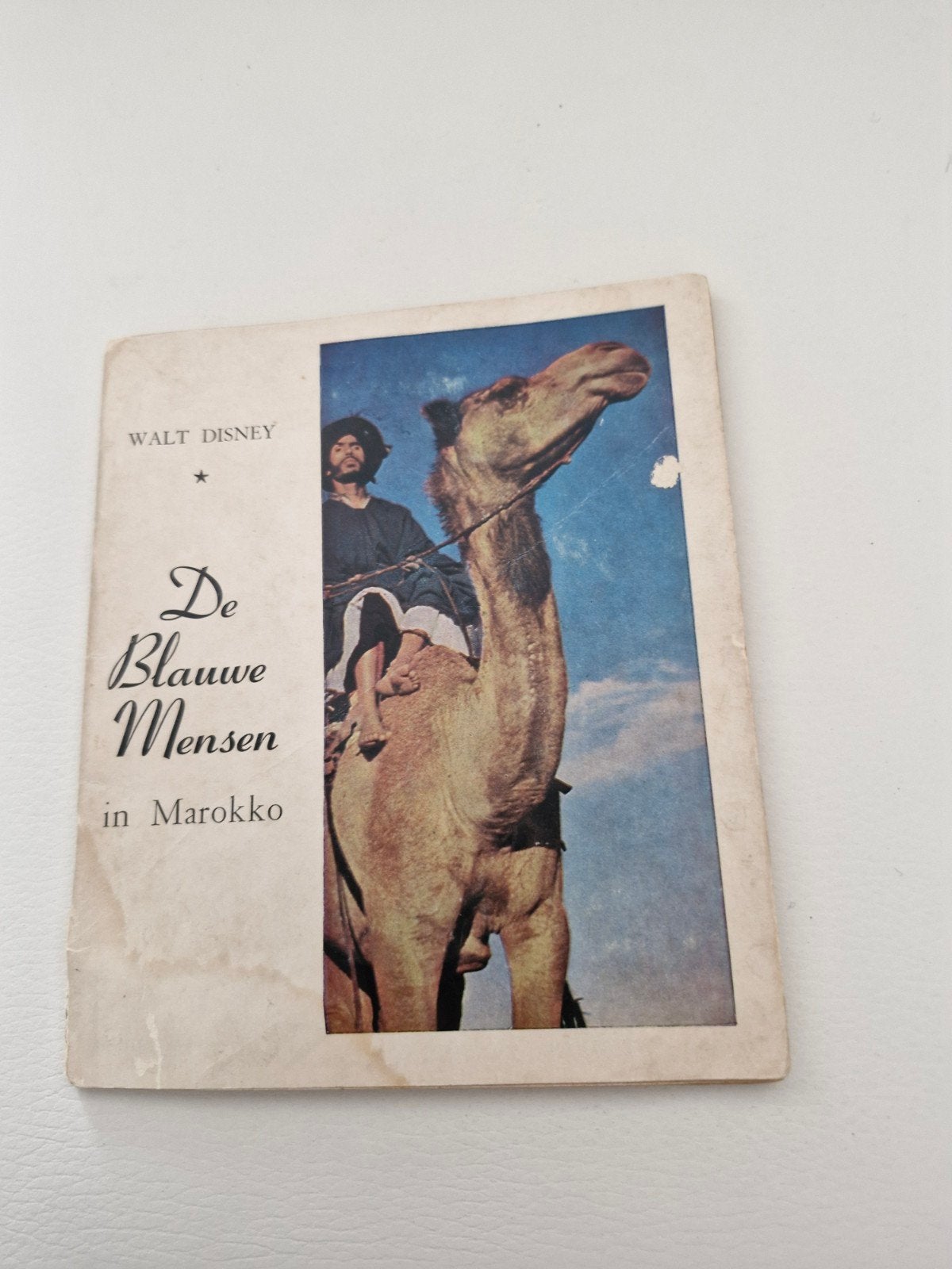 Walt Disney - De Blauwe Mensen in Marokko (1950s), Ophalen of Verzenden, Overige typen