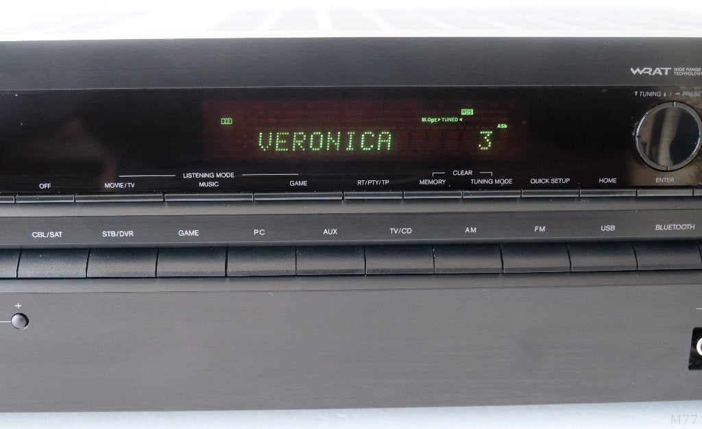 Onkyo TX-SR333 5.1 550W A/V Receiver (BT / 6 HDMI), Gebruikt, Ophalen of Verzenden, 120 watt of meer, Onkyo