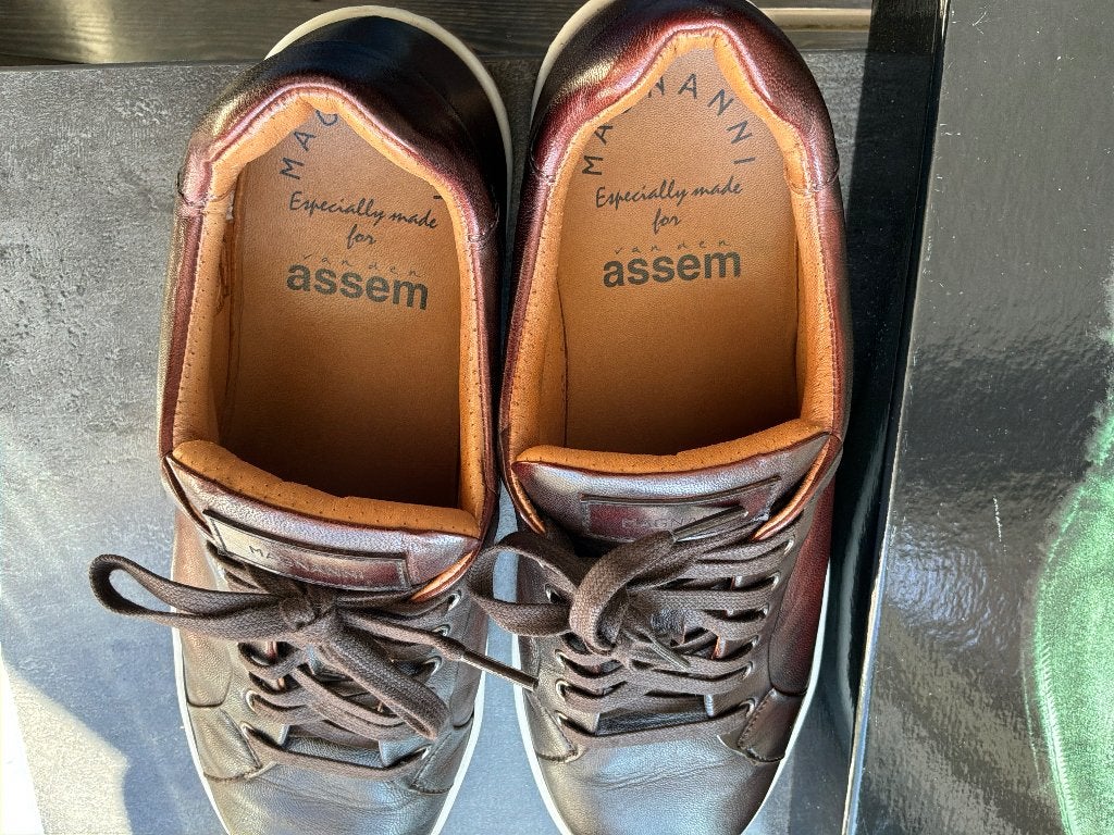 Magnanni schoenen  42+, Bruin, Ophalen of Verzenden, Zo goed als nieuw, Magnanni