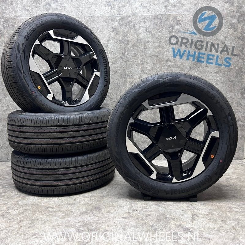 18 inch originele velgen + zomerbanden Kia Sportage 52910-P1, Auto-onderdelen, 18 inch, Gebruikt, -, -