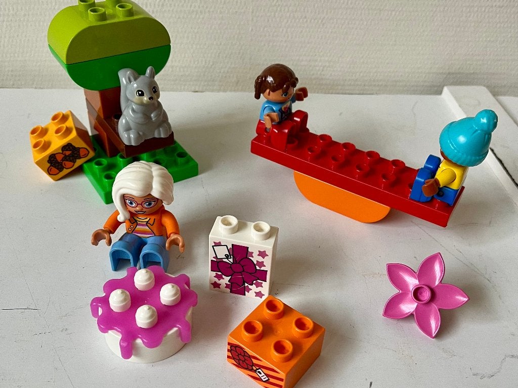ego Duplo 10832 Verjaardagspicknick - mist onderdelen, Overige typen, Ophalen of Verzenden, Duplo, City