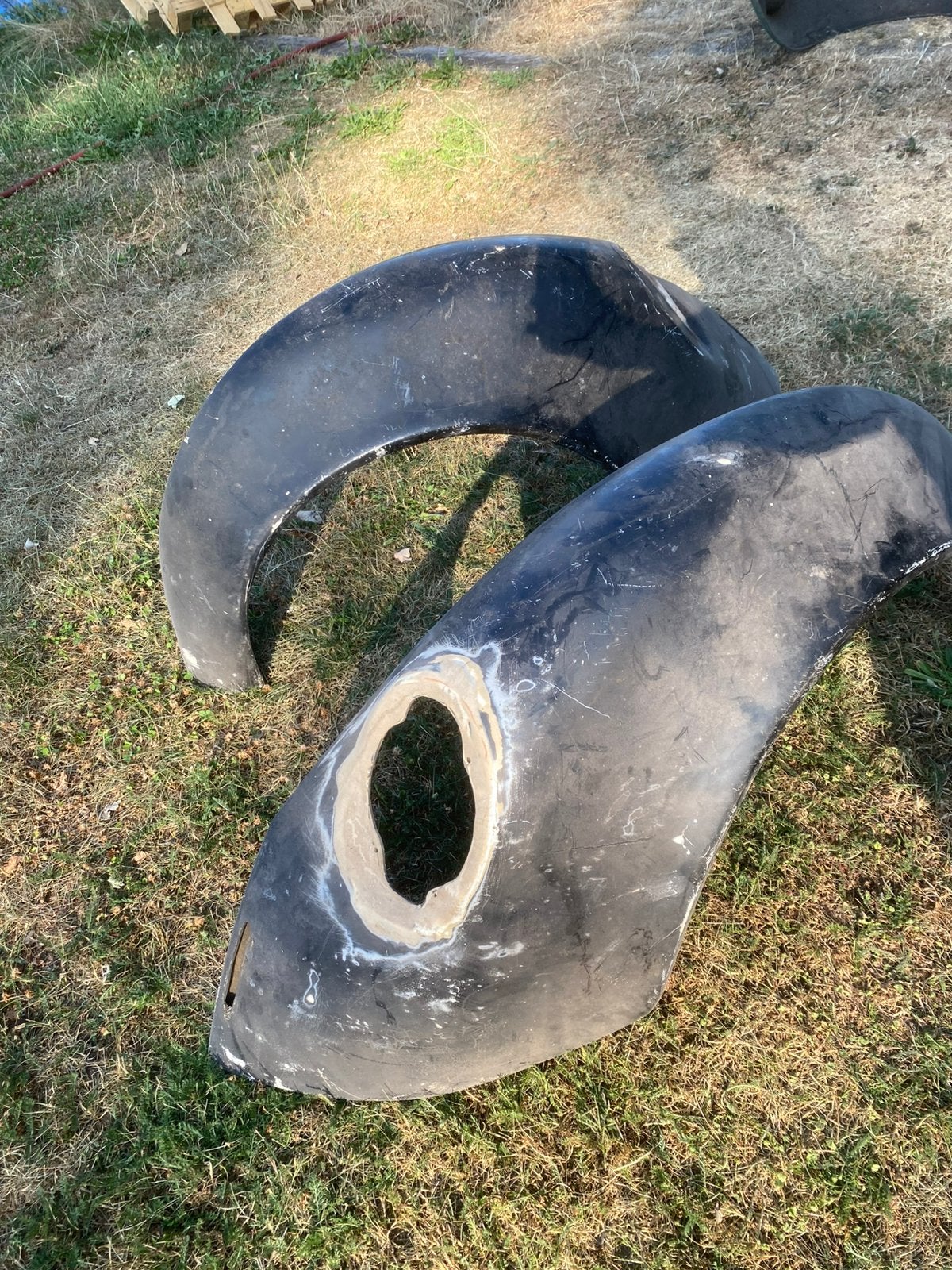 Volkswagen kever polyester spatborden verbreed  1200/1300, Ophalen, Gebruikt, Volkswagen, Spatbord