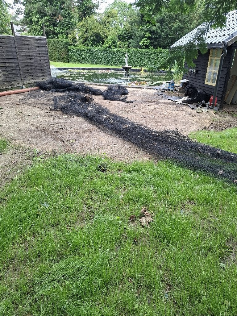vijvernet af te halen, Ophalen, Gebruikt, Overige typen