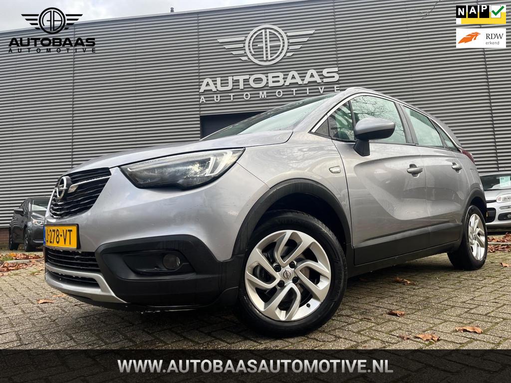 Opel Crossland X 1.2 Turbo Innovation AUTOMAAT+NL-AUTO+NAP+1, Auto's, Opel, 840 kg, Gebruikt, 1199 cc, Leder en Stof