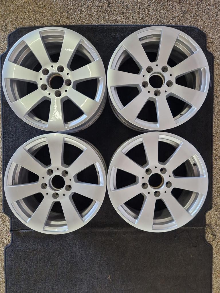 4x Originele Mercedes Velgen 7J x 16 ZGAN diverse Typen, Ophalen, Velg(en), 16 inch, 205 mm